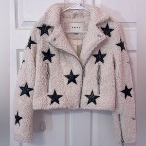 Kids White Star Jacket